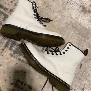 white doc martens